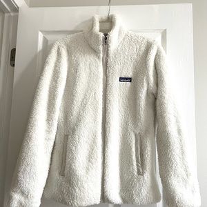 Women’s White Patagonia Jacket, Size Medium